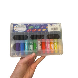 🌼Unbranded Arts & Crafts Coloring Books & Glitter Crayons One Size White Blue